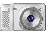 Inf Cattura Ogni Momento Con La Fotocamera Digitale Compatta K10 D'argento