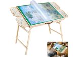 Vevor Tavola Per Puzzle Da 1500 Pezzi Con 5 Cassetti E Coperchio, Gambe Pieghevoli E Angolo Di Inclinazione Regolabile, Tavolo Per Puzzle (865 X 635 Mm) Per Adulti, Sistema Di Archiviazione Di Tavole Per Puzzle