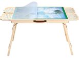 Succebuy Tavola Per Puzzle Con 1500 Pezzi, 4 Cassetti, Gambe Pieghevoli, Regolabile