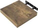 Scaffale Galleggiante/Mensola Da Parete - Scaffale Per Libri E Decorazioni - Lunghezza 30 Cm - E1 Mdf Con Pvc - Montaggio Con Trapano - Robusto E Durevole - Verde Scuro