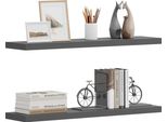 Scaffale Da Parete In Legno - Scaffale Galleggiante - 40×22,9×3,8 Cm - Design Moderno - Da Parete Per Libri/Cd - Blu Royal