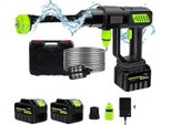 Idropulitrice Ad Alta Pressione, Funzionamento Senza Fili, Applicazioni Di Pulizia Versatili, Ecologica-- 2 Batterie