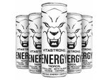Vitastrong Energy X12 Tropical 330 Ml - Bevanda Energetica Senza Zucchero Al Gusto Di Pesca/Ananas Tropicale, Con Caffeina E B12