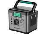 Swarey S500 Pro Generatore Portatile Da 518Wh Stazione Di Accumulo Di Energia Solare Powerbank Alimentazione Da Campeggio Caricabatterie Generatore Solare Per Campeggio D'emergenza Cpap Casa