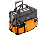 Neo Tools Borsa Porta Attrezzi - Borsa Porta Attrezzi Professionale - Borsa Porta Attrezzi Per Appassionati Di Bricolage E Hobbisti - Dimensioni 44,5 X 35 X 27,2 Cm Con Ruote