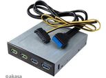 Hub Usb Akasa 2 X Ricarica Rapida 3.0 + 2 X Usb 3.1