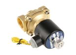 Elettrovalvola 12V Dc G3/4" N/O In Ottone, Normalmente Aperta, Per Acqua E Aria"
