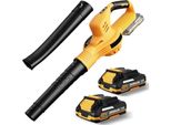 Soffiatore, Funzionamento A Batteria, Design Ergonomico, 2 Batterie Max, Ue