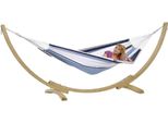 Amaca Amazonas E Telaio Apollo Set Navy 210 X 140 Cm; Colorato, AZ-6010120
