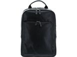 Picard Pelle Zaino Con Scomparto Per Laptop Buddy Backpack Black Nero