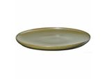 Asa Selection Coppa Miso Essteller, Speiseteller, Ess Teller, Porzellan, Gelb, Ø 26.5 Cm, 19160194