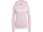 Felpa Con Cappuccio Adidas Essentials Logo Donna, Colore:Blu Scuro, Taglia:M