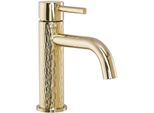Rubinetto Da Lavabo Rea Lungo Art Gold Low