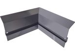 Profilo Di Base C2 In Alluminio Renoplast, Battiscopa, Angolo Di Base Interno 90°, Grafite