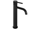 Rubinetto Da Lavabo Rea Lungo Black Metallic High