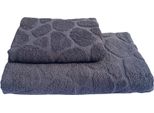 Asciugamano Stone Grigio Scuro 50X90 Cm