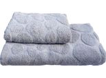 Asciugamano Stone Grigio Chiaro 50X90 Cm