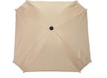 Ombrellone Skyline Per Carrozzine Braccio Di Montaggio Flessibile Protezione Uv 50+ Vela Parasole Per Carrozzine, Ø70Cm, Lino Beige Chiaro