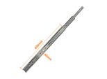 Guide Per Cassetti Guida A Estrazione Guida A Rulli Guida Per Cassetti Guida Su Cuscinetti A Sfera Guida A Chiusura Automatica Guida A Estrazione Totale Lunghezza 400 Mm 5 Coppie