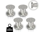 Tolletour Set Di 4 Gambe Per Mobili Set Di Gambe Per Tavoli Gambe Per Divani Gambe Per Letti Gambe Per Divani Gambe Per Armadi Gambe Per Mobili In Alluminio 4X60Mm