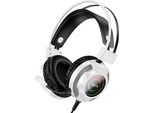 Hoco W110 Resource Gaming Headset Wired Usb+ Jack 3.5 In-Ear White