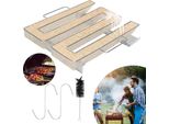 Affumicatore Bettizia Bbq - Tipo M In Acciaio Inox 22,5X17,5X4,5Cm, Generatore Di Fumo A Freddo Generatore Di Fumo A Freddo Affumicatore Fumatore