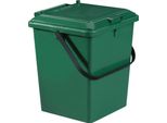 Secchio Monoblocco Garantia 640010 Verde Abete 8 Lt