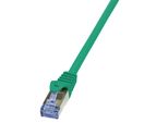 Logilink Professional CQ3075S Cavo Patch Logilink, Cat. 6A, S/Ftp, 5,0 M, Verde