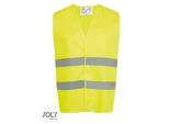Sols Prowear 01691 | Gilet Di Sicurezza Secure Pro Unisey Da Uomo - Colore: Giallo Neon - Taglia: S/M (1)