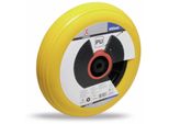 Bgs Ruota Per Carriola Fai Da Te Pu, Giallo/Nero 400 Mm