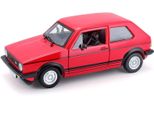 Bburago 18-21089 - Modellino Di Auto - Vw Golf 1 Gti 1979 (Rosso, Scala 1:24)