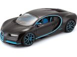 Bburago 18-11040BK - Modellino Auto - Bugatti Chiron 42 Secondi Record Del Mondo (Nero, Scala 1:18)