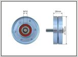 Caffaro 165-36 Puleggia Folle Cinghia A V 76Mm Per Vw Golf Iv Hatchback (1J1) Passat Estate (3B6) Golf Iv Estate (1J5) New Beetle Cabrio (1Y7)