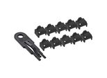 Inline - Lan-Portblocker - Schwarz (Packung Mit 10) (55722I)
