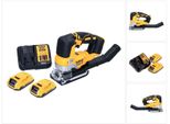 Seghetto Alternativo A Pendolo A Batteria Dewalt Dcs 334 D2 18 V Brushless + 2X Batteria Ricaricabile 2,0 Ah + Caricabatterie