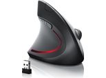 Mouse Ergonomico Csl, Senza Fili, Mouse Verticale Ottico Senza Fili Per Mancini, Contro Il Braccio Del Mouse/Braccio Da Tennis