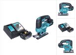 Seghetto Alternativo A Pendolo A Batteria Makita Djv 184 RF1 18 V Senza Spazzole + 1X Batteria Ricaricabile 3,0 Ah + Caricabatterie