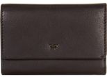 Braun BüFfel Pelle Portafoglio Anna Rfid 15CS Zip Wallet Black Nero