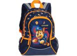 Zaino Per Bambini Paw Patrol Chase, Zaino Per La Cameretta Dei Bambini, Blu Scuro/Arancio