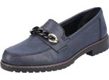 Rieker Scarpa Slip-On Da Donna In Blu, Misura 38