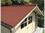 Onduline Base Rosso 2000X855 Mm Cartone Ondulato Per Asfalto