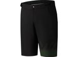 71 Shimano Fukui Pantaloncini Stampati, Nero/Kaki