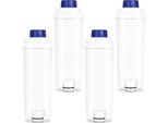 Tolletour 4X Filtro Acqua Per Delonghi Dls C002, Accessori Per Compatibile Con I Modelli Delonghi, Esam, Ecam, Bco Ec Di Macchine Da Caffè Completamente Automatiche