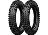 Coppia Di Pneumatici Michelin 2.75-21 45M + 4.00-18 64M Trial Competition X11