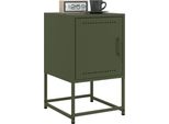 Best MöBel Comodini 2 Pz. Verde Oliva 36X39X60,5 Cm Acciaio - Comodini E Armadi Cloris New6564045 1Pacco
