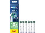 Oral-B Cross Action Pro - Testine - Con Tecnologia Cleanmaximizer - Confezione Da 6