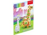 Cubehead 3D Brachiosaurus Libro Da Colorare Monumi