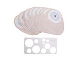 10 Pezzi Monouso Sacca Per Colostomia Stoma Ileostomia Stoma Apparecchi Per Stomia