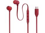 Jbl Tune 310C USB-C Red Mini Cuffie In-Ear