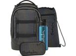 Satch Zaino Della Scuola Pack Schulrucksack Set Hidden Rainbow Nero